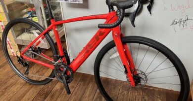 トレック　E-BIKE   DOMANE ＋ AL５　お買い得価格で発売です！　＆　ウェアSALEなど、YouTubeアップです。